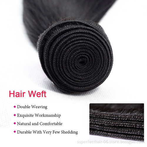 Wholesale Cheap Natural Color bundle Straight Hair Weave Brazilian Water Wave Cuticle Aligned Human Hair